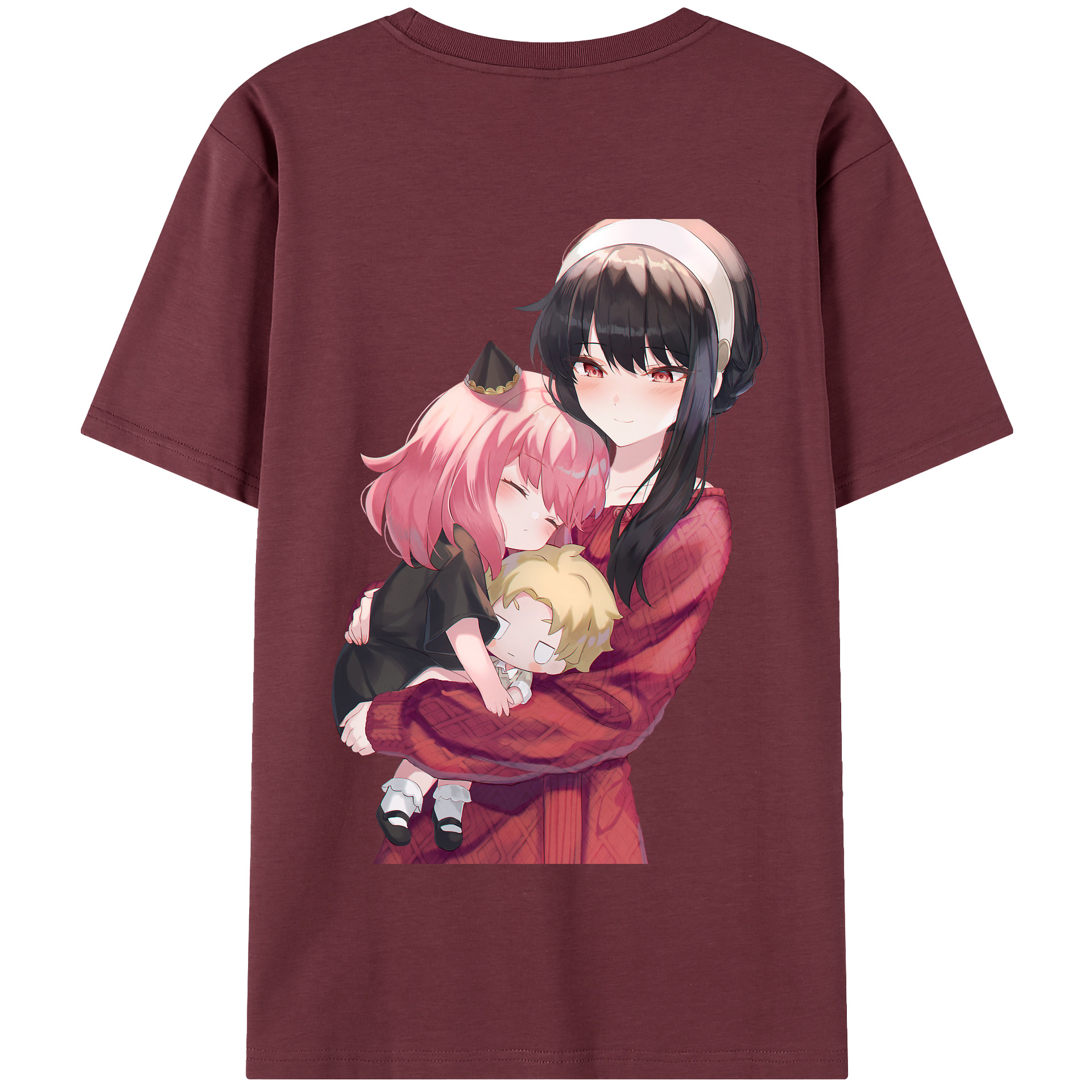 （画像用） SPY×FAMILY间谍家家酒 綿100％半袖Tシャツ（背面プリント）